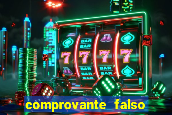 comprovante falso de 50 reais